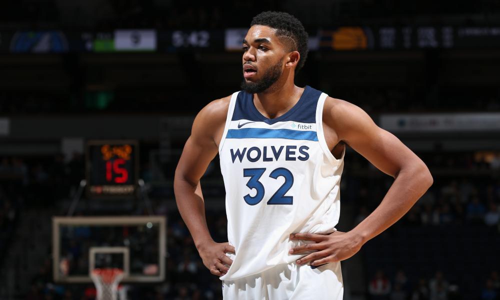 Basketball Player Karl-Anthony Towns, centre of the Timberwolves, believes in the benefits of cannabis