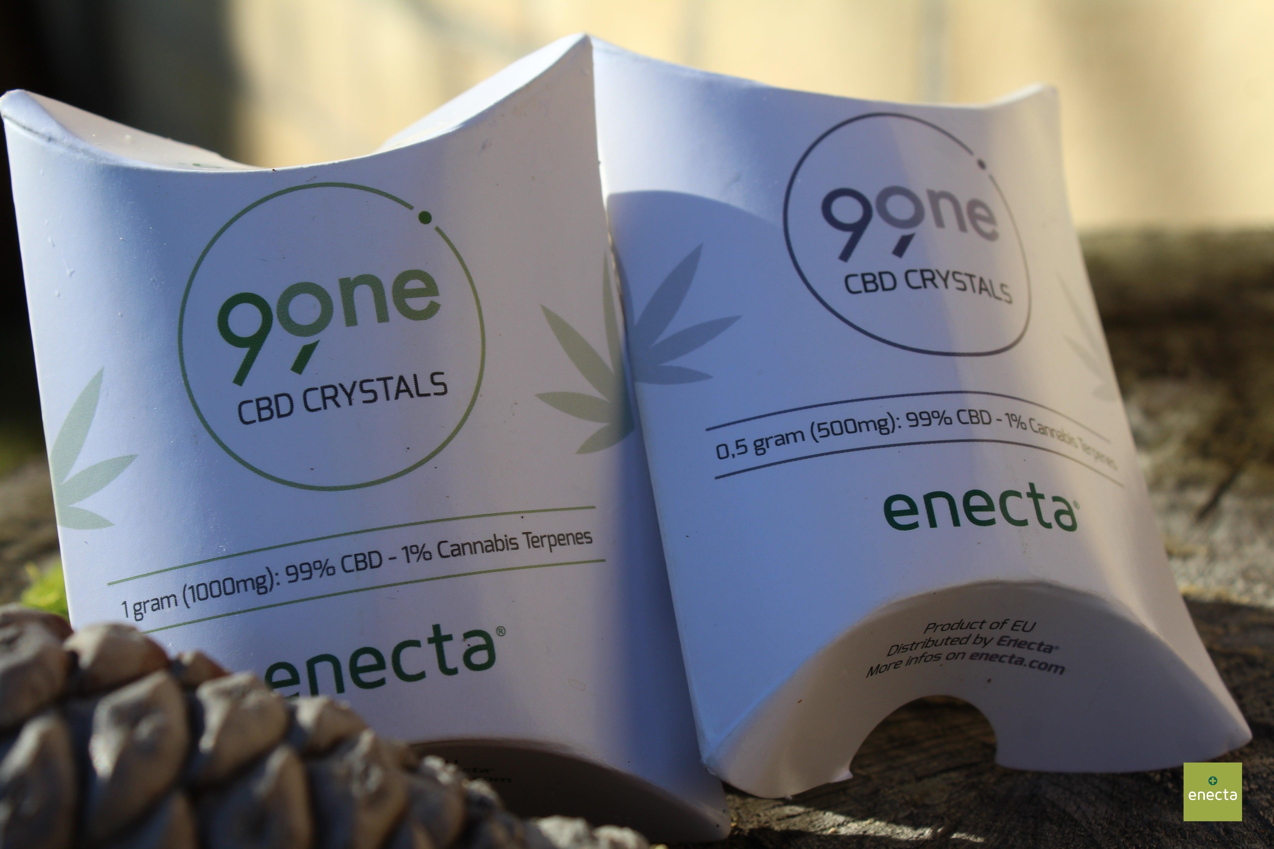 Enecta, guide to the correct use of CBD Crystals! - Enecta.en