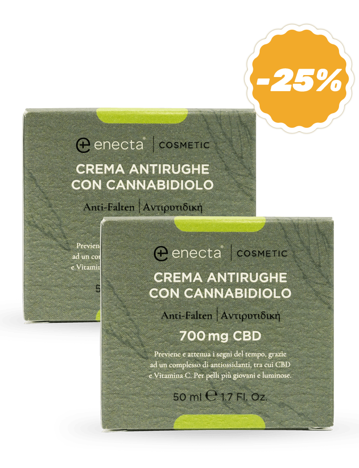 Confezione da 2 | Crema Anti-Età al Cannabidiolo | 50ml