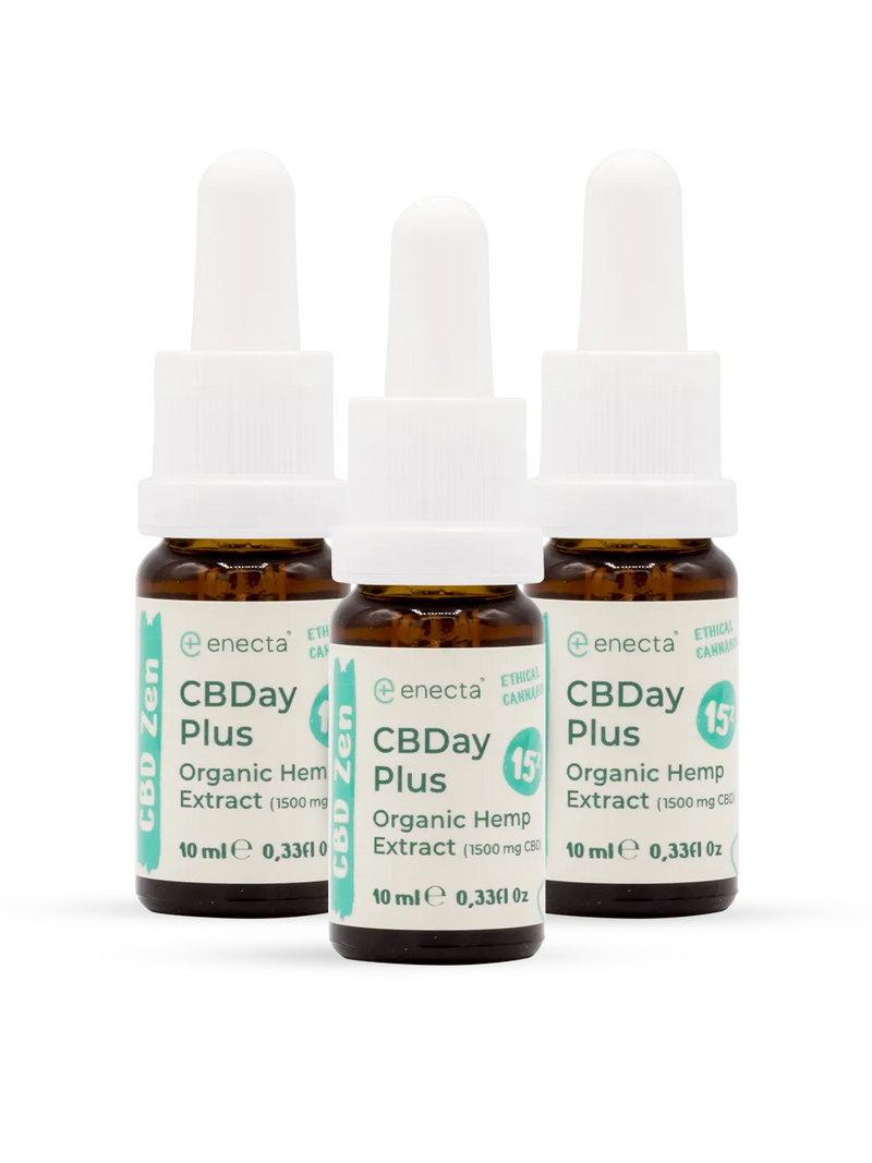 3 pack | CBDay Plus 15% | 10 ml
