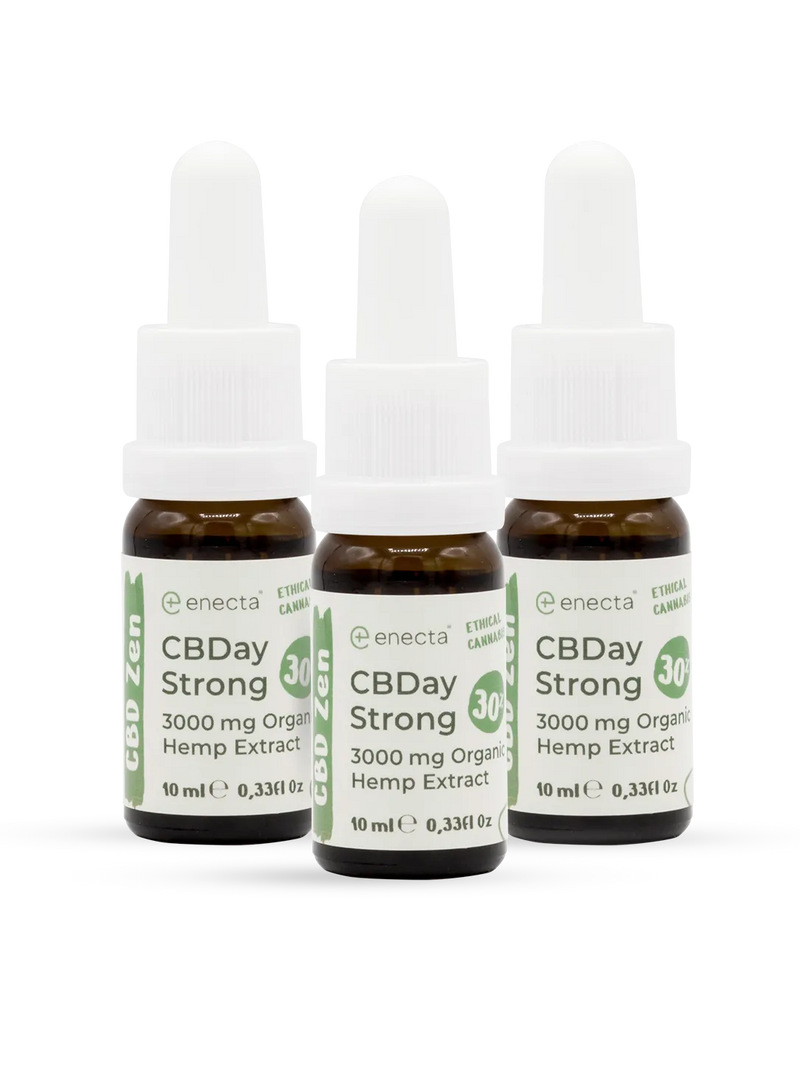 3 pack | CBDay Strong 30% | 10 ml