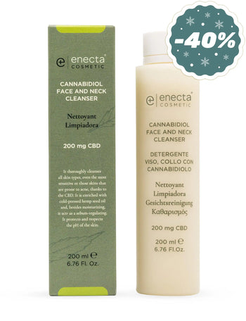 Cannabidiol Limpiador de cara y cuello
