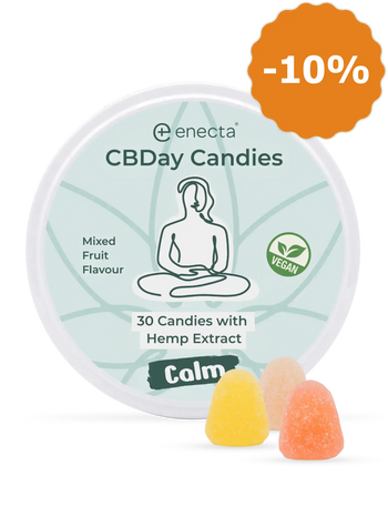 Gomas de CBD para combater o stress e a ansiedade