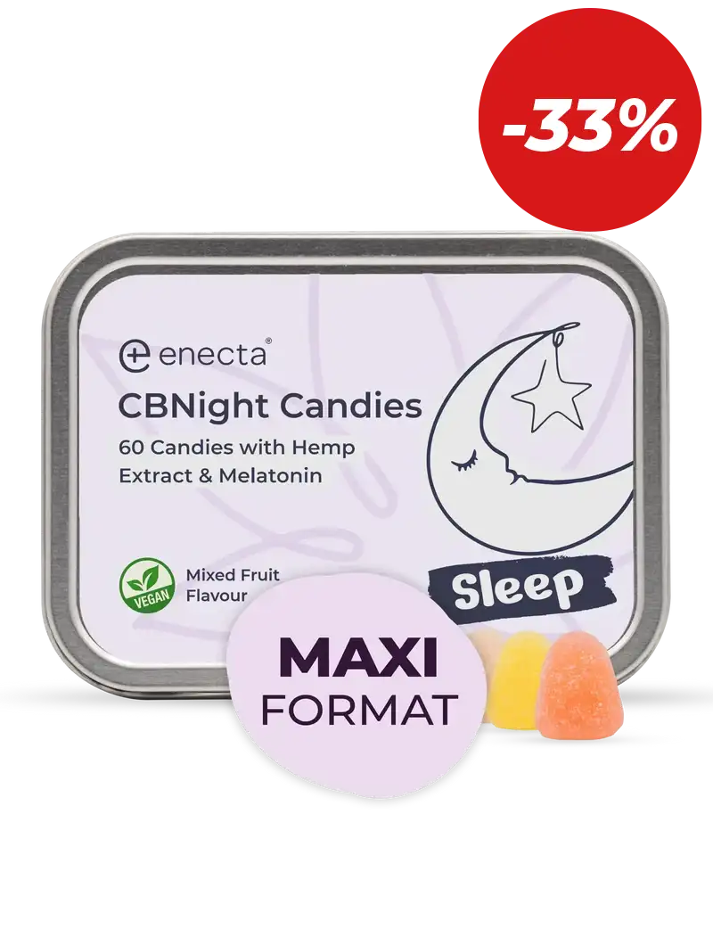 CBD-Gummis mit CBD und Melatonin 