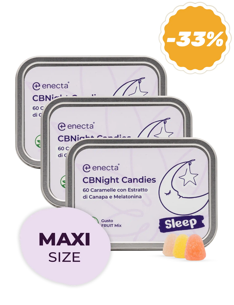 3er Pack | CBNight Bonbons für den Schlaf | 120 g
