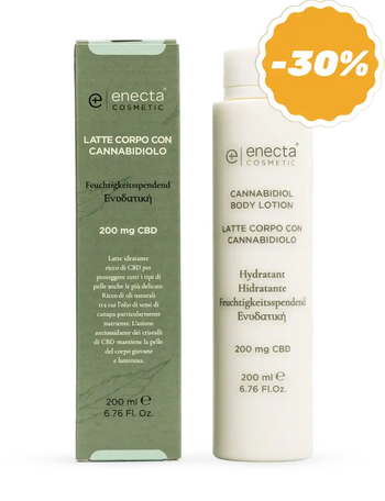 Lozione per il corpo al cannabidiolo