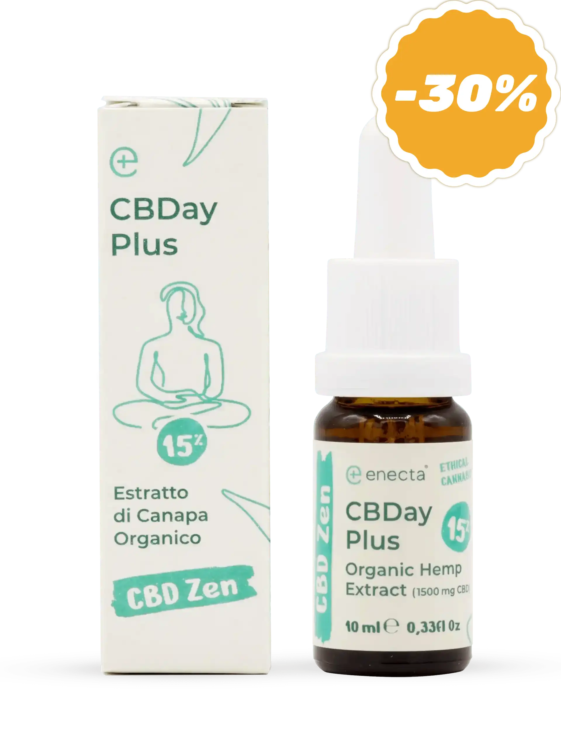 Olio CBD a Spettro Completo 15% - 10 ml