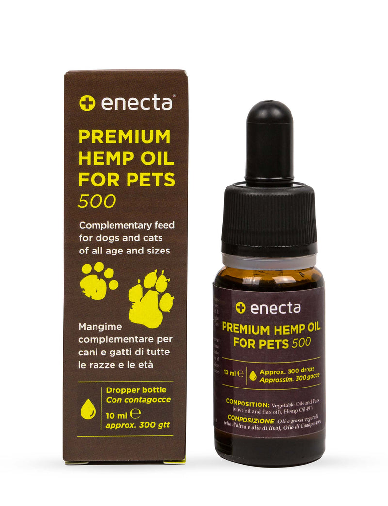 Premium Hemp Oil for Pets - 500 mg, 10 ml-Enecta.en
